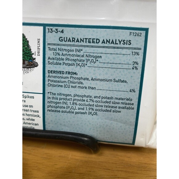 Jobe's Easy To Use Fertilizer Spikes Formula For Lush Evergreens 5 pack - Picture 5 of 8